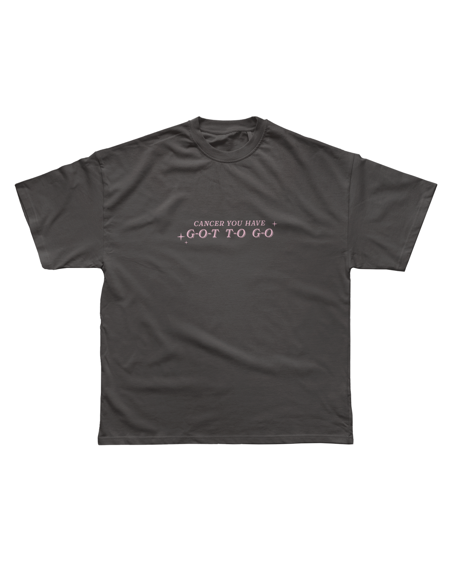 Pink Cancer Club Shirt - Graphite