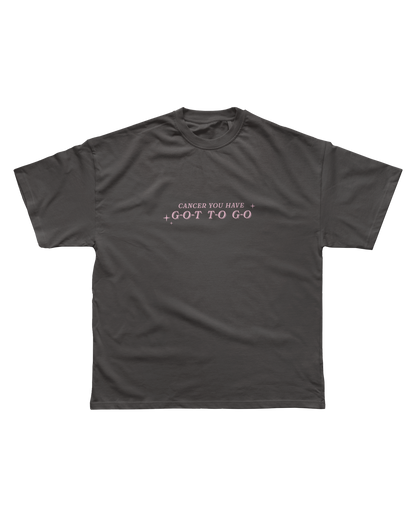 Pink Cancer Club Shirt - Graphite